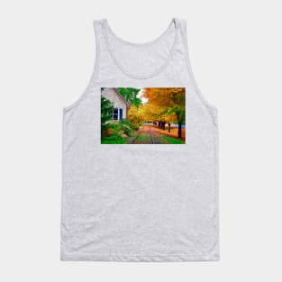 Tracks By The House Tank Top